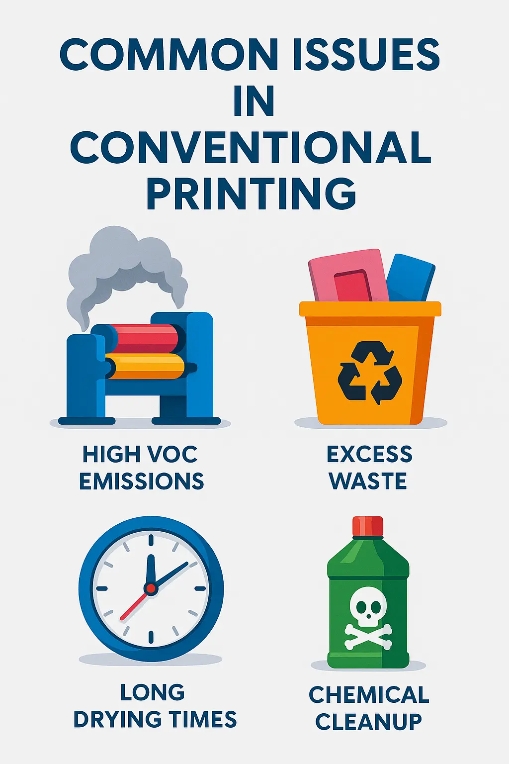Common issues in conventional printing