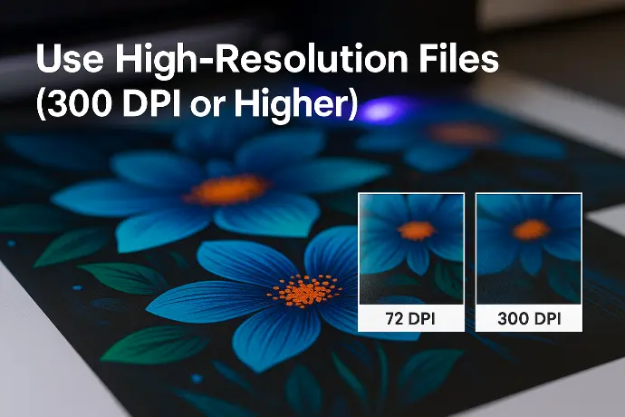 High-resolution files